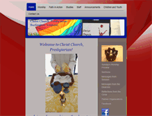 Tablet Screenshot of christchurchburlington.org